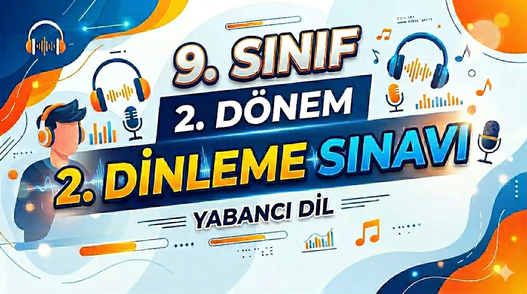 9.SINIF İNGİLİZCE DİNLEME SINAVI