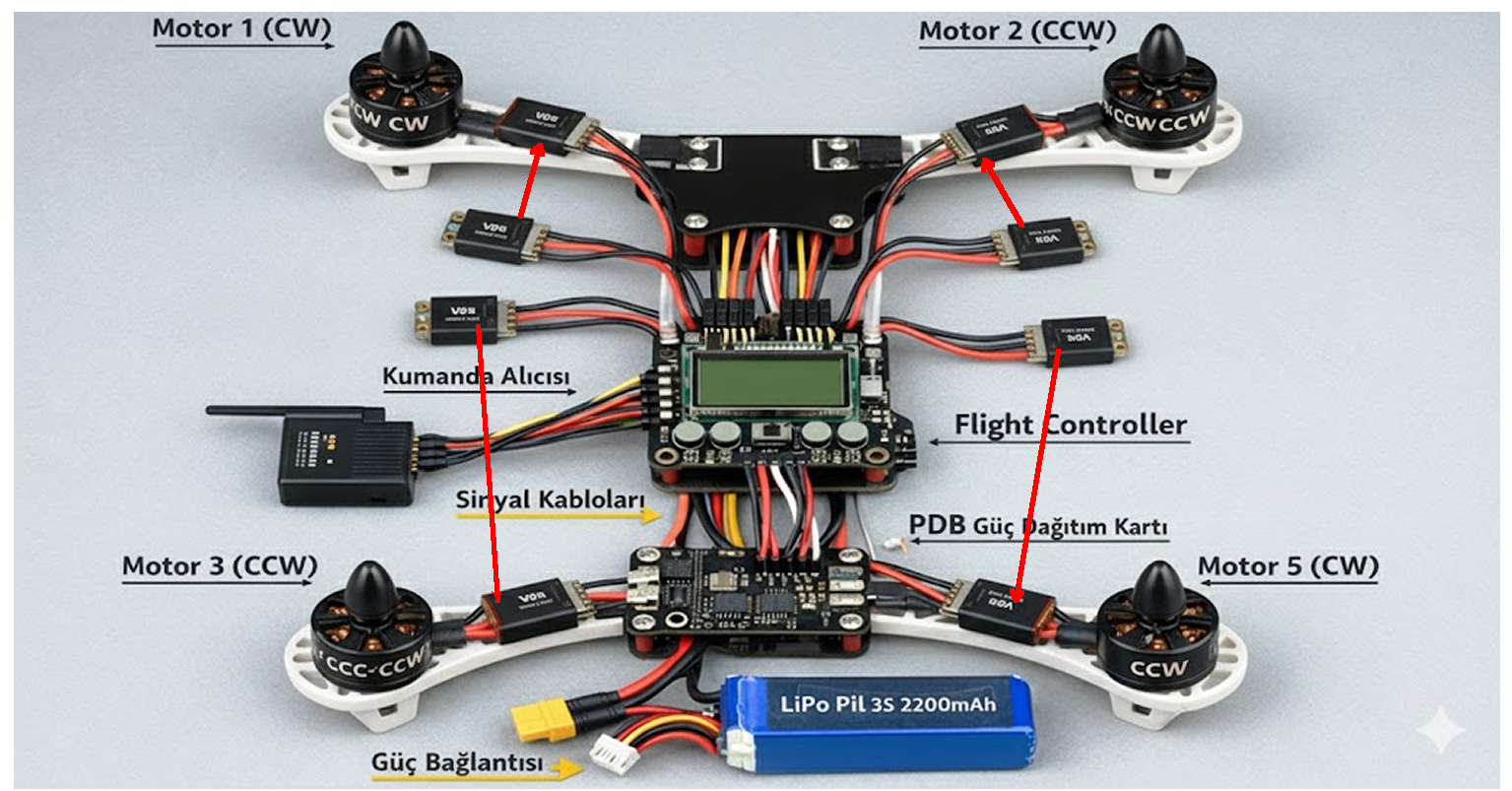 Basit Bir Drone Yapımı – Adım Adım Rehber