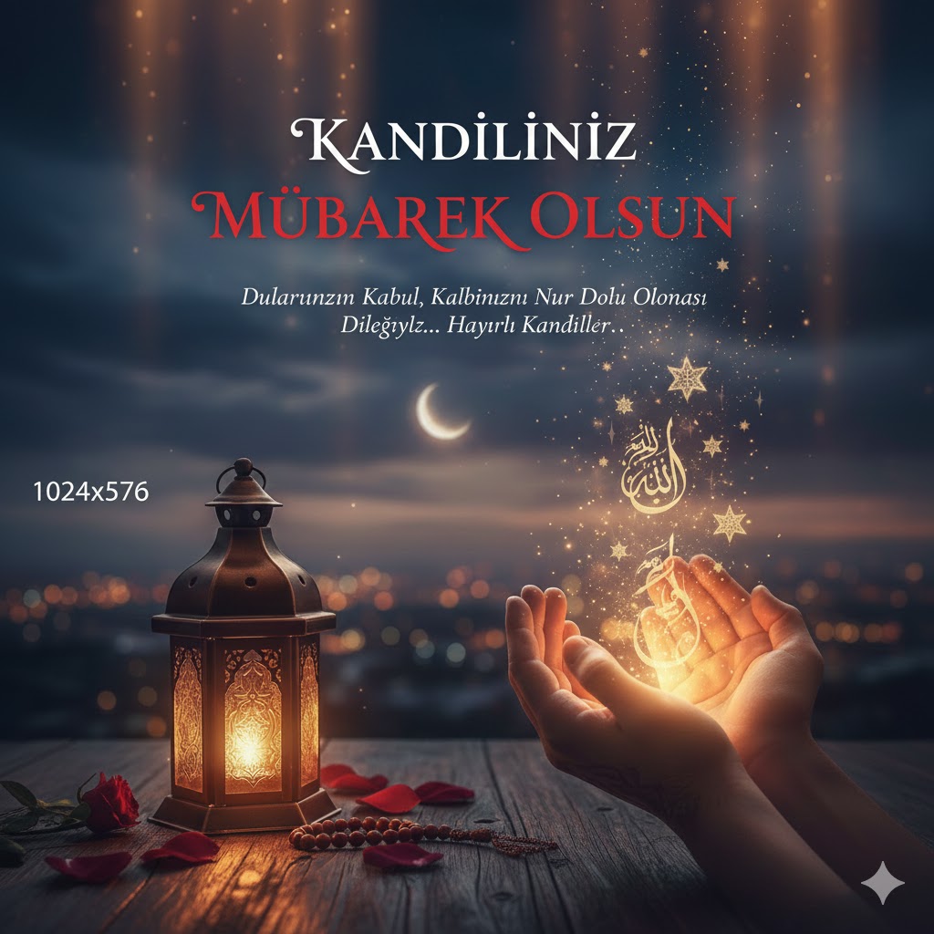 REGAİP KANDİLİNİZ MÜBAREK OLSUN